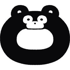 写真に貼れる！くまのまーくん20