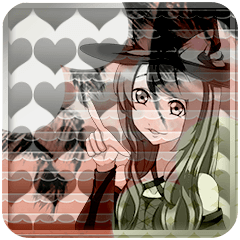 ラブリーハロウィンビーチシルエットんご