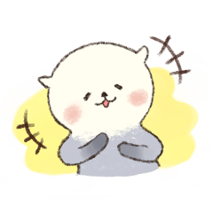 スタンプの日★かわいいラッコちゃん