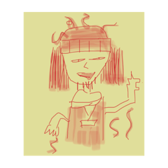 同じクラスの友達の絵