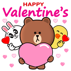 A Cute Valentine BROWN & FRIENDS PopUpEN