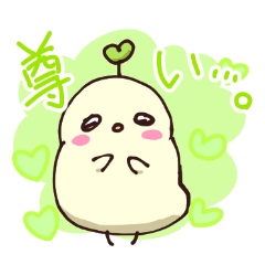 推し活ヒナちゃん(黄緑）