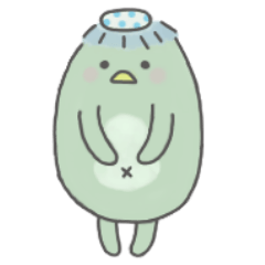 毎日使えるゆるーいかっぱさん