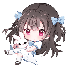 Purely！けだまるスタンプ