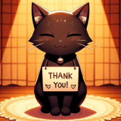 黒猫のミステリー日常