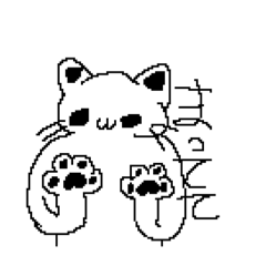 まっしろにゃんころ