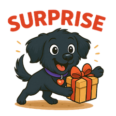 A healing little dog