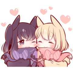 うさみみ少女（冬）