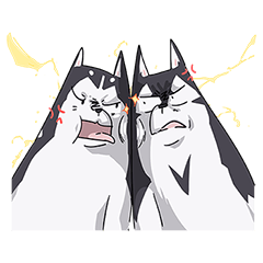 "Ha Ha Husky!" Cute ver.(ZH-TW)