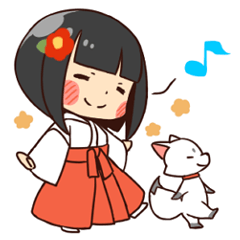 巫女さんコンさん