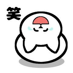 ねこ雪だるま（感動詞編）