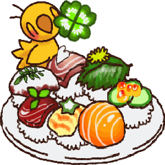 動く！ピッピの『グルメにお祝いセット』