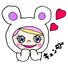 カラフルな女の子達〜着ぐるみver.〜