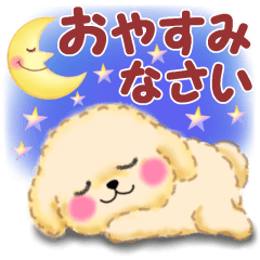 毎日使えるかわいい♥トイプードル「初秋」