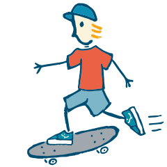 鴨チルスケーターズスタンプPart2