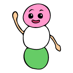 不思議の花見団子