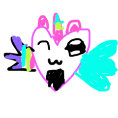 えみりちゃんのゆめかわスタンプ