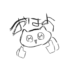 何の変哲もないねこ