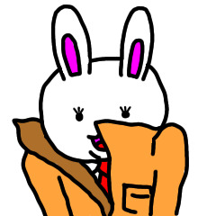 ウサギのビジネスマナー