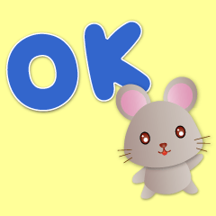 かわいいネズミ - よく使われます