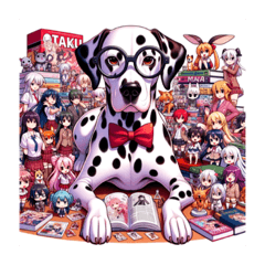 オタクダルメシアン: 感情の解放!