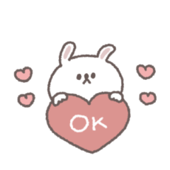 年中使える◎ちびっこうさぎさん #3