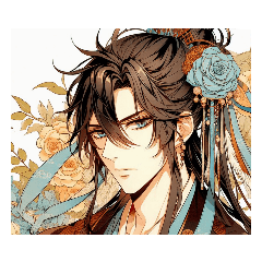 イケメン宮廷スタンプ♪