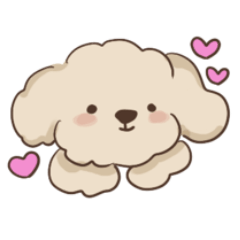 うちの子プードル2