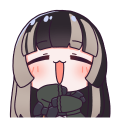 ホロライブ公式スタンプ「儒烏風亭らでん」