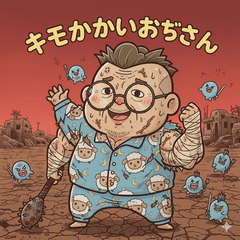 キモかかいおぢさん