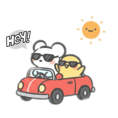 白ねずみとひよこ　日常