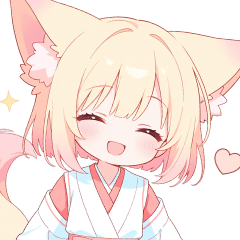 パステルきつねちゃん♡