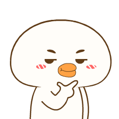 Cute Bald Bird 5 : Animated Stickers