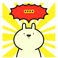 カスタム！うさぎの日常スタンプ