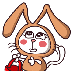 白猫「けなげ」の　にゃんだかRabbiちゃん