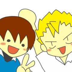 トール君とハルマ君