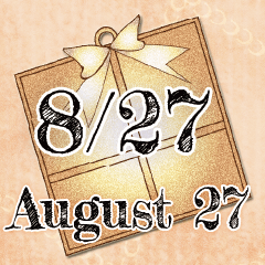 8月27日記念日BIGスタンプ