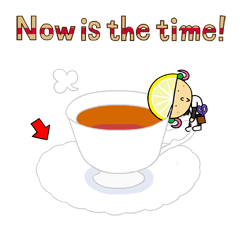 キティとジャックの英語スタンプ 7