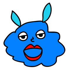 Paint color rabbit(Mid-Autumn Festival)