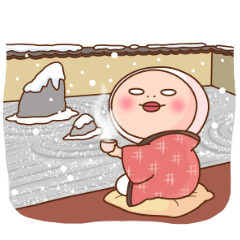 しろめちゃんとおまめさん 冬