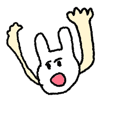 うさぎ手くん
