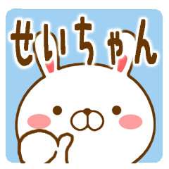せいちゃん/せーちゃんが使う名前スタンプ