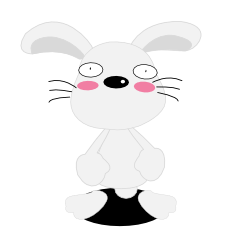 Moving rabbit by English