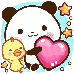 パンダ＆ひよこ カラフル敬語