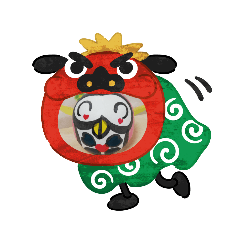 かわいいおじぞうさん仲間067