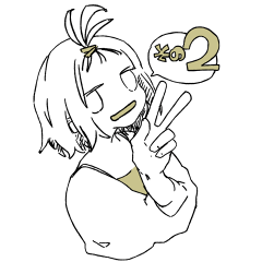 ジト目少女 そのに(re)