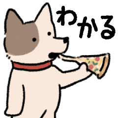 ポチときどきタマのゆるいスタンプ