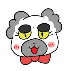 わんみちゃんの敬語スタンプ