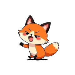 Small cute fox