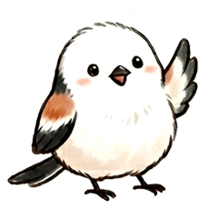 シマエナガさんの日常挨拶 №01